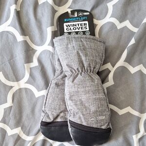 TOUGH Winter Gloves in Gray and Black